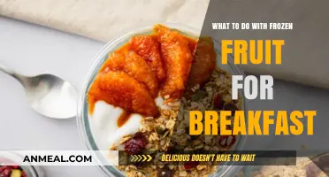 Creative Breakfast Ideas: Delicious Ways to Use Frozen Fruit