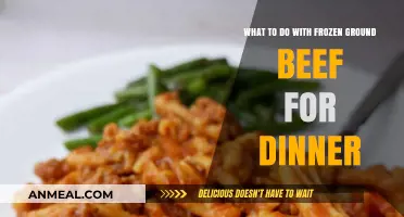Quick Dinner Ideas Using Frozen Ground Beef: Easy Recipes Tonight