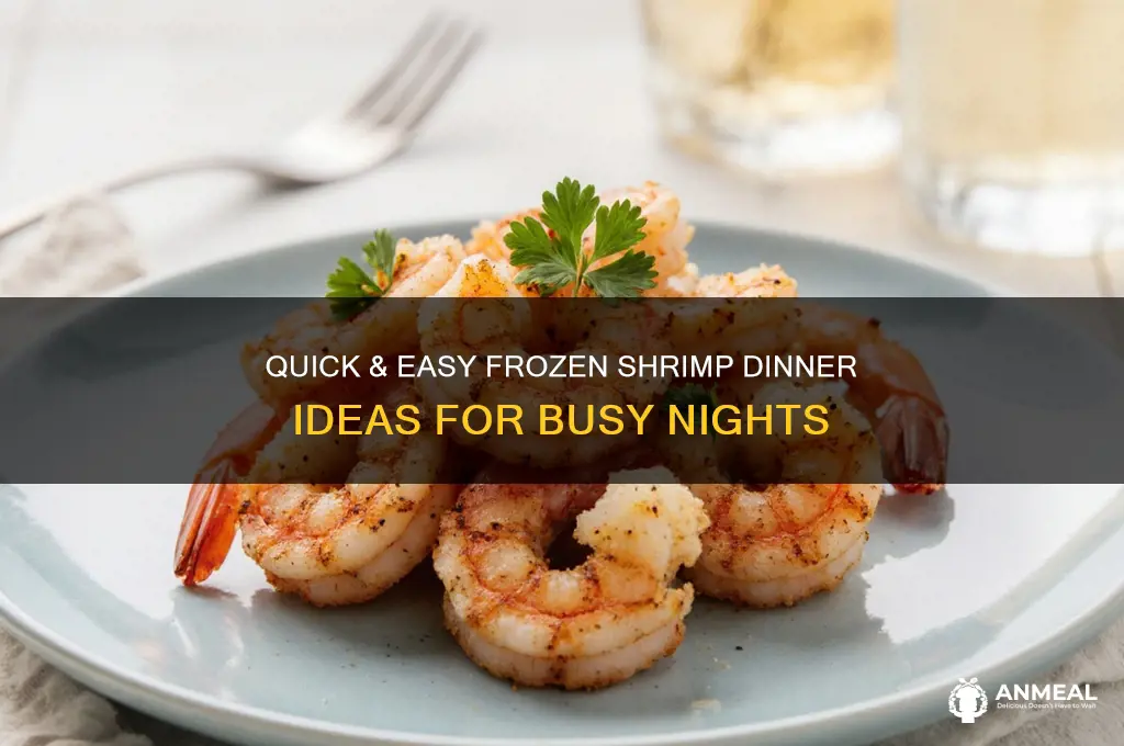 what to do with frozen shrimp for dinner