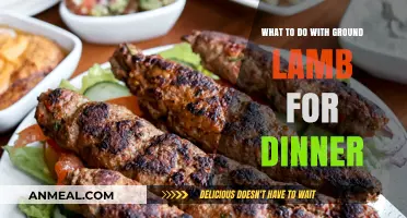 Delicious Ground Lamb Dinner Ideas: Quick, Easy, and Flavorful Recipes