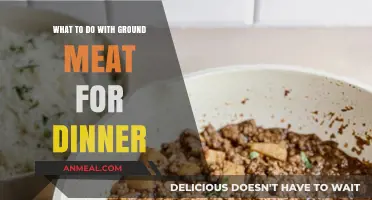 Delicious Ground Meat Dinner Ideas: Quick, Easy, and Flavorful Recipes