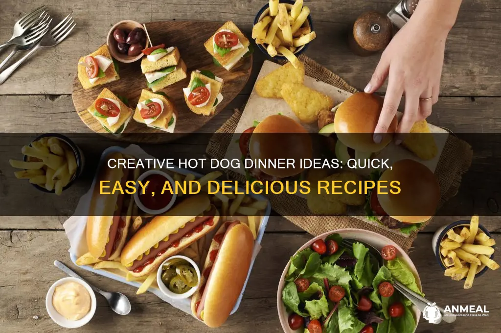 what to do with hot dogs for dinner