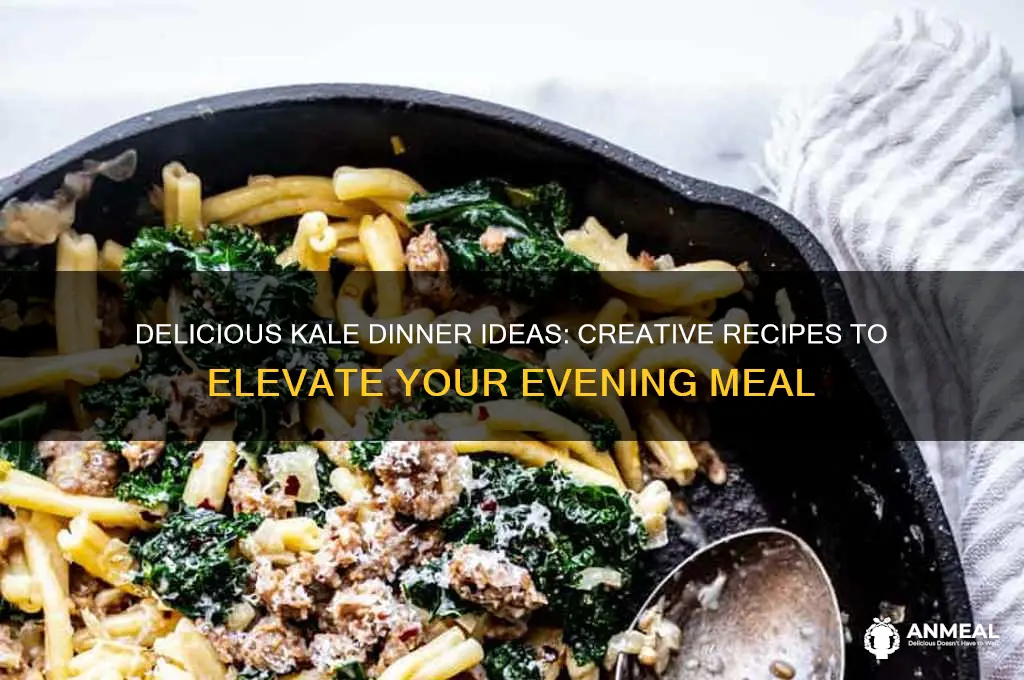 what to do with kale for dinner