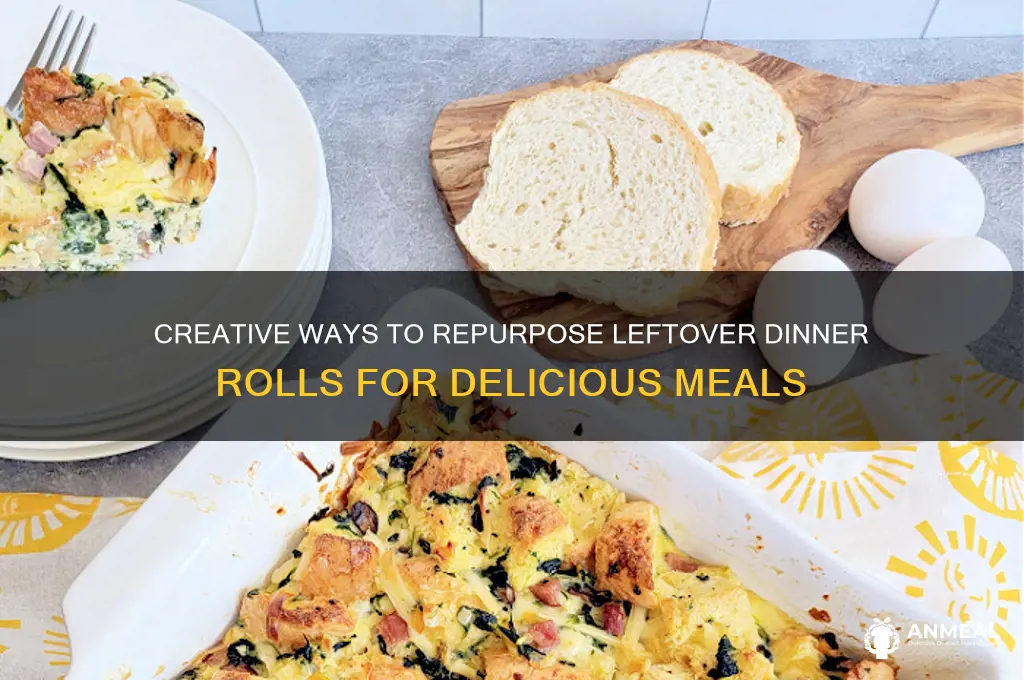 what to do with left over dinner rolls