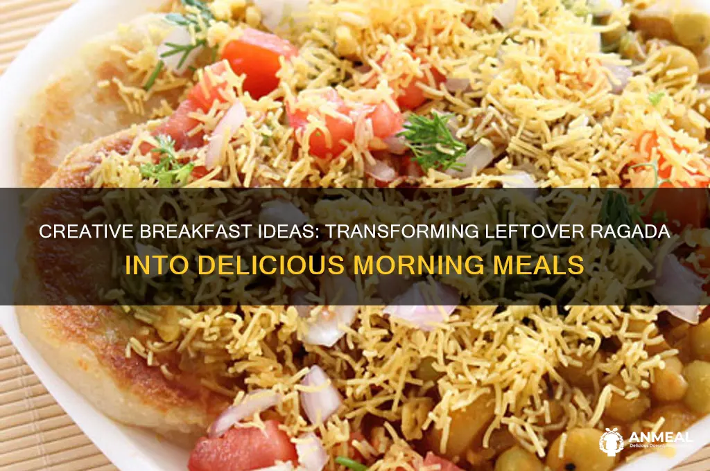what to do with left over ragada for breakfast