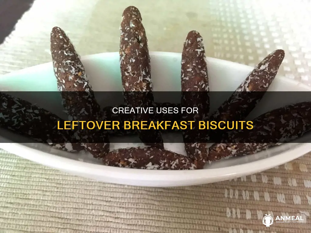 what to do with leftover biscuits for breakfast