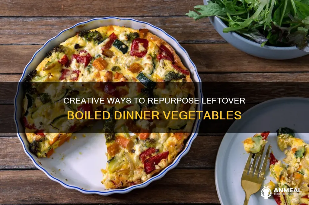 what to do with leftover boiled dinner vegetables