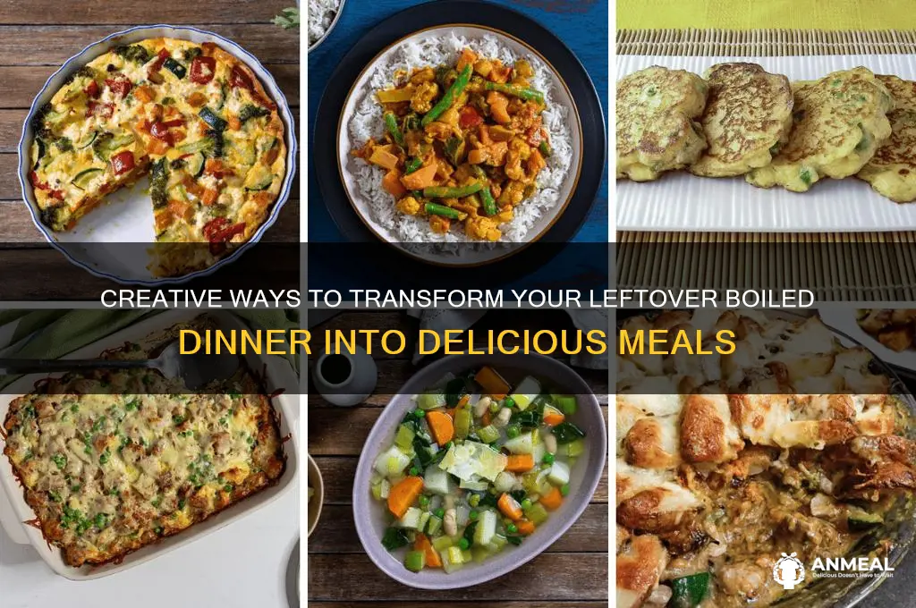 what to do with leftover boiled dinner