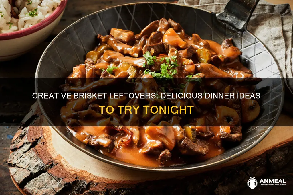what to do with leftover brisket for dinner