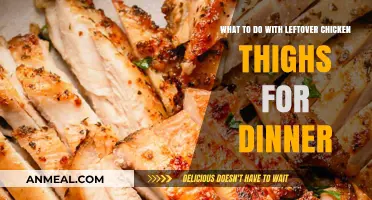 Creative Dinner Ideas: Transforming Leftover Chicken Thighs into Delicious Meals