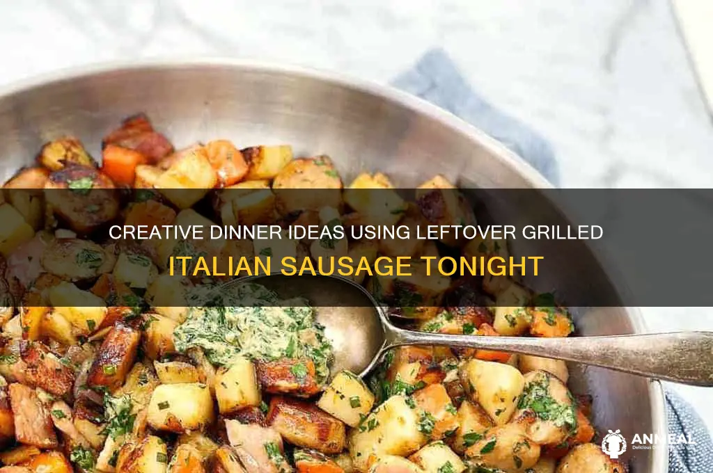 what to do with leftover grilled italian sausage for dinner