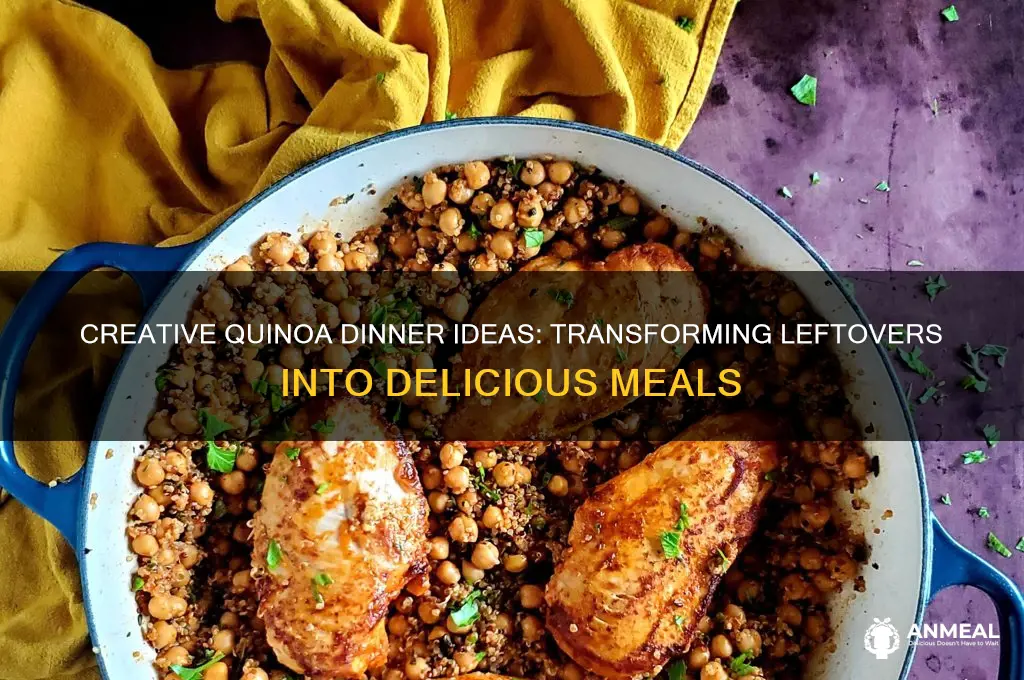 what to do with leftover quinoa for dinner