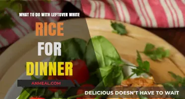 Creative Dinner Ideas: Transforming Leftover White Rice into Delicious Meals