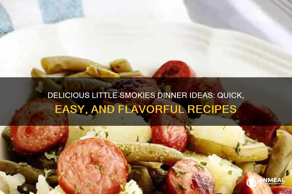 what to do with little smokies for dinner