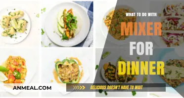 Creative Mixer Dinner Ideas: Quick, Easy, and Delicious Meal Solutions