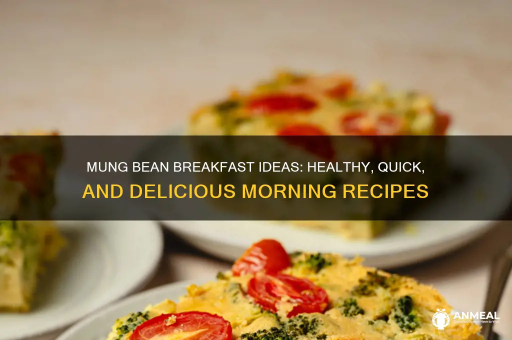what to do with mung beans for breakfast
