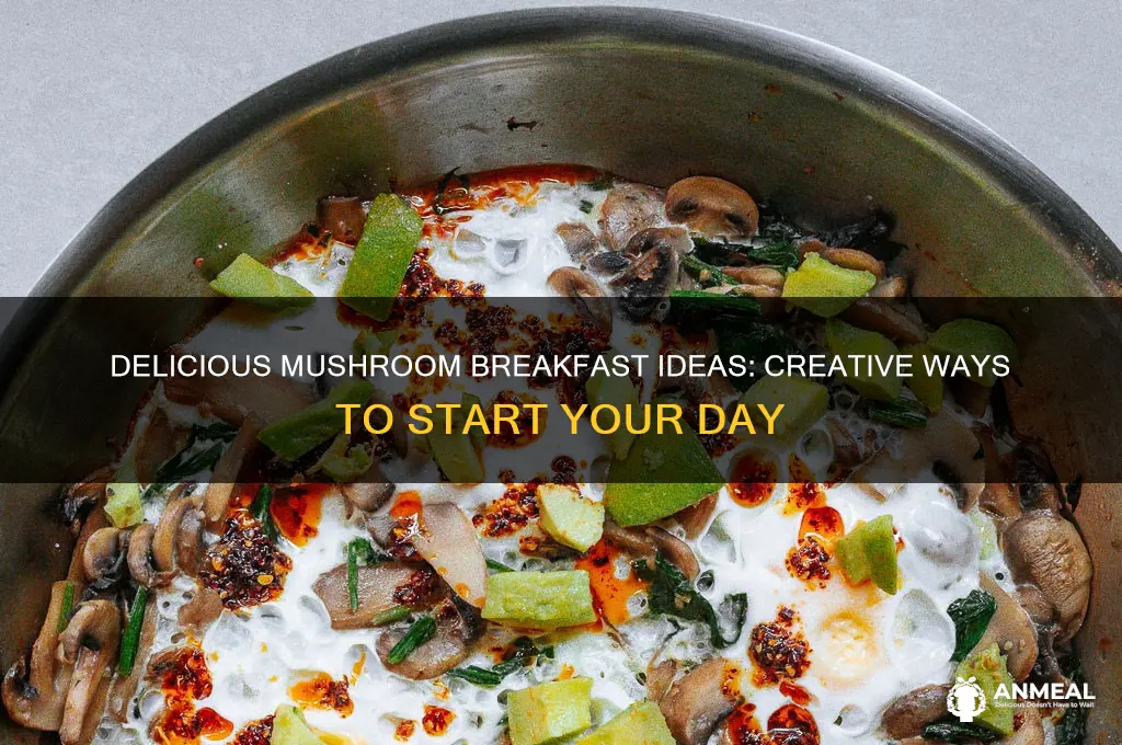 what to do with mushrooms for breakfast