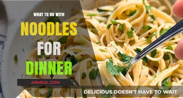 Creative Noodle Dinner Ideas: Quick, Easy, and Delicious Recipes Tonight