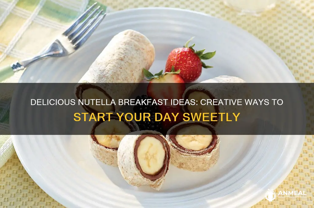 what to do with nutella for breakfast