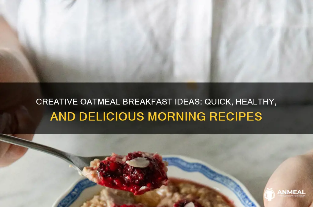 what to do with oats for breakfast