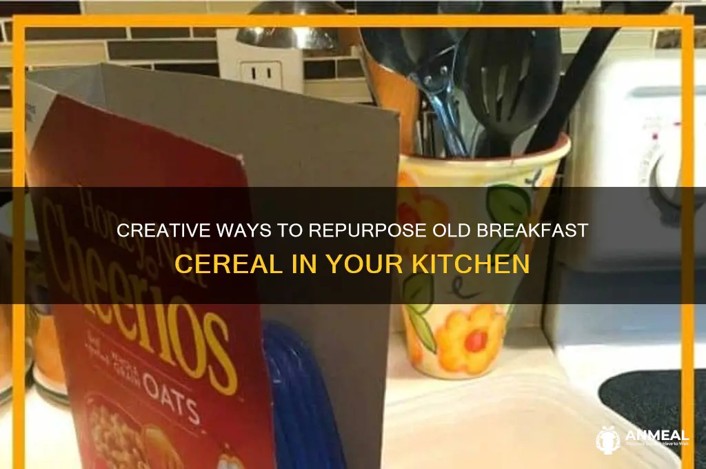 what to do with old breakfast cereal