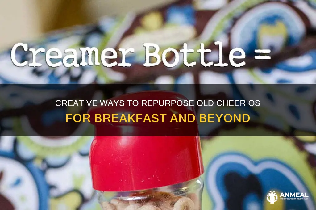 what to do with old breakfast cheerios