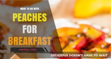 Delicious Peach Breakfast Ideas: Sweet & Savory Morning Recipes