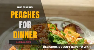 Peachy Dinner Ideas: Creative Ways to Use Peaches in Your Evening Meal