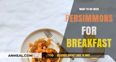 Sweet Morning Ideas: Creative Breakfast Recipes Using Persimmons