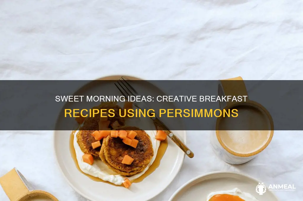 what to do with persimmons for breakfast