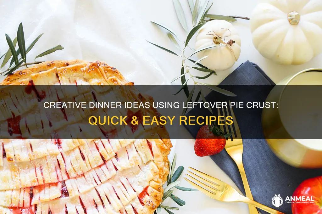 what to do with pie crust for dinner