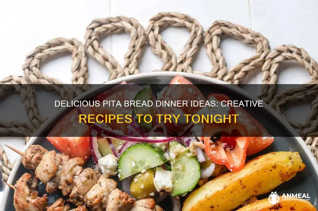 what to do with pita bread for dinner