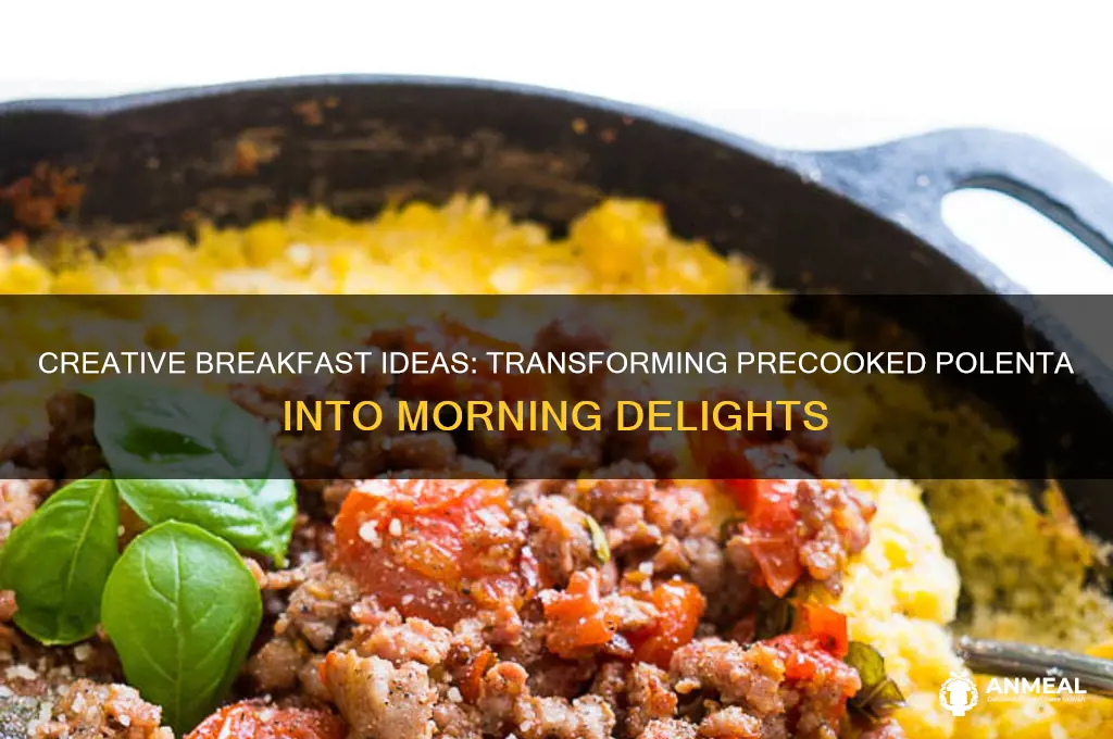what to do with precooked polenta for breakfast