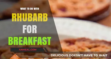 Delicious Rhubarb Breakfast Ideas: Sweet & Tangy Morning Recipes
