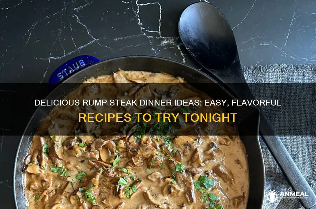 what to do with rump steak for dinner