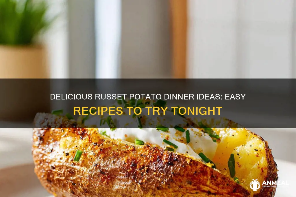 what to do with russet potatoes for dinner
