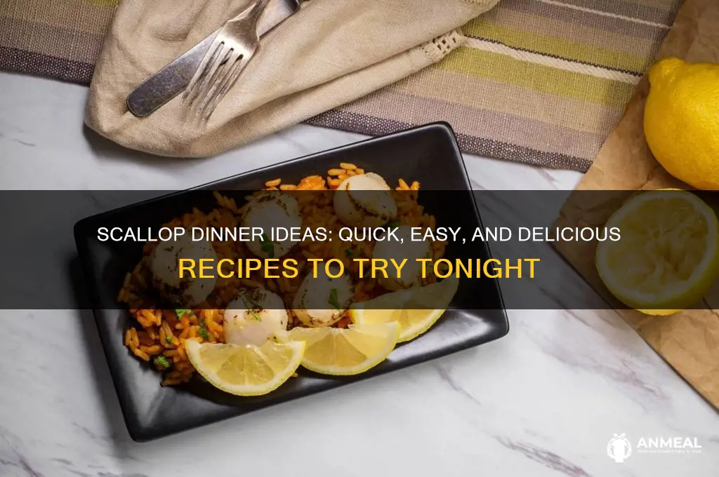 what to do with scallops for dinner
