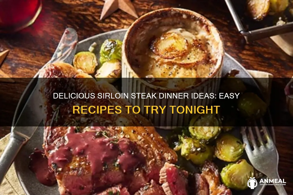 what to do with sirloin steak for dinner