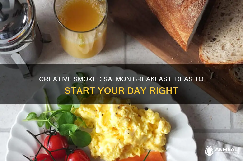 what to do with smoked salmon for breakfast