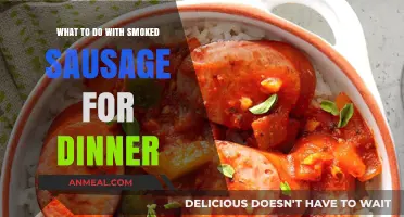 Delicious Smoked Sausage Dinner Ideas: Quick, Easy, and Flavorful Recipes
