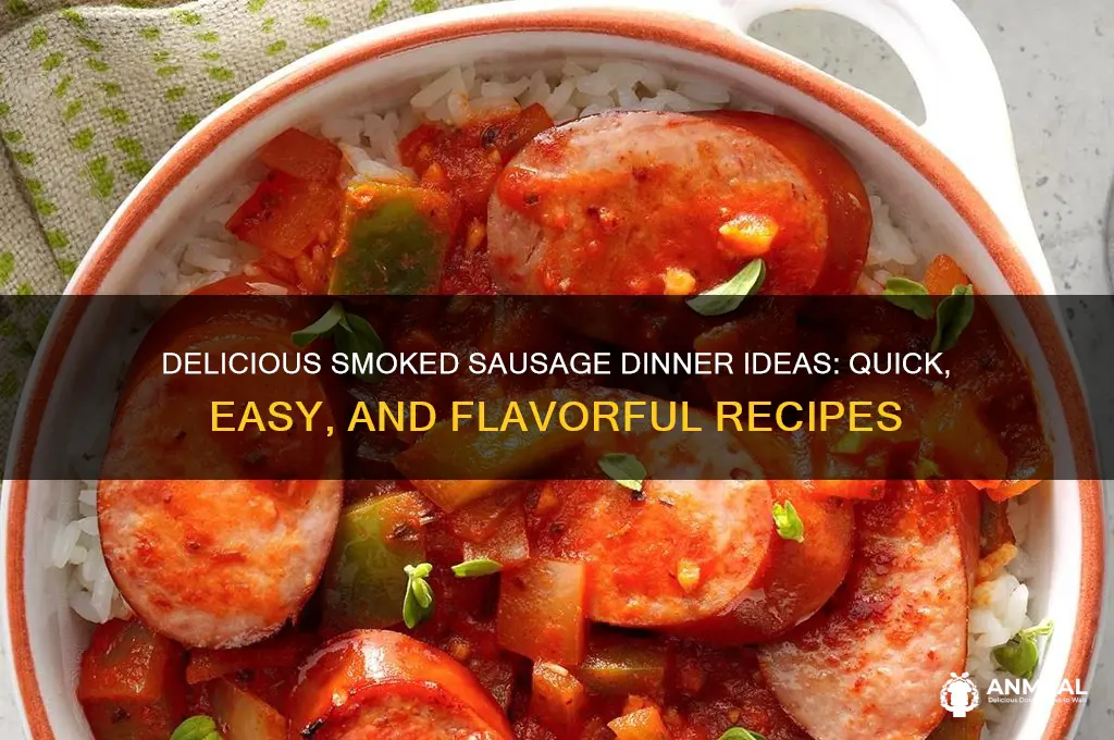what to do with smoked sausage for dinner