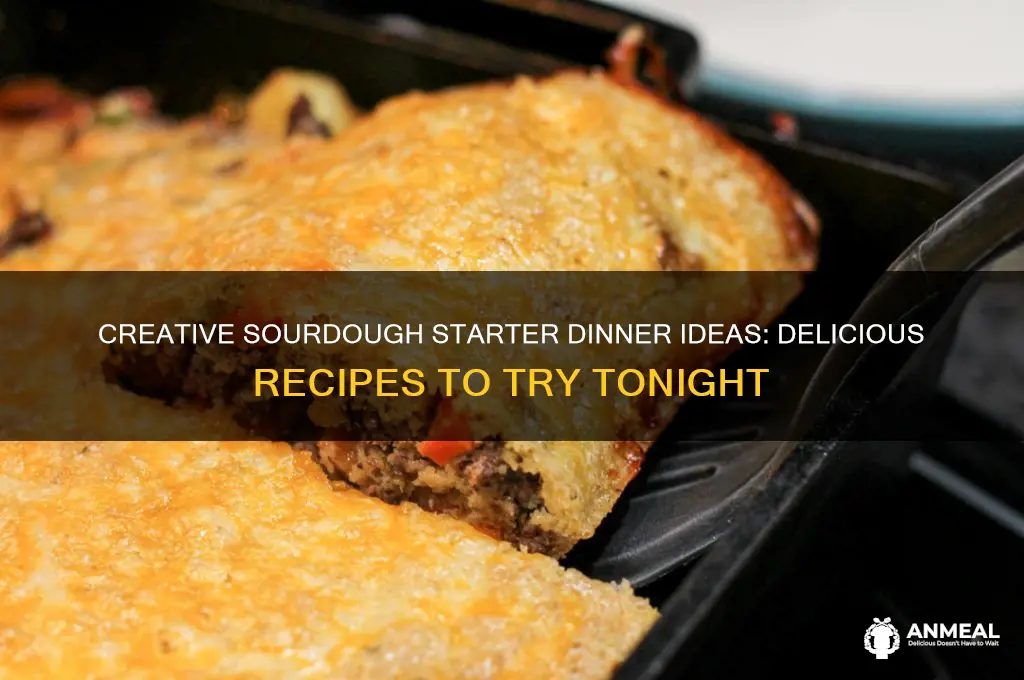 what to do with sourdough starter for dinner