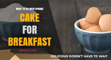 Creative Breakfast Ideas: Transforming Sponge Cake into Morning Delights