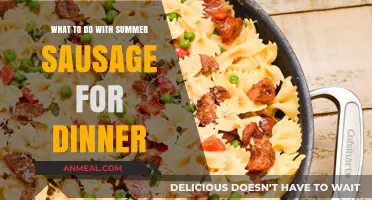 Creative Summer Sausage Dinner Ideas: Quick, Easy, and Delicious Recipes