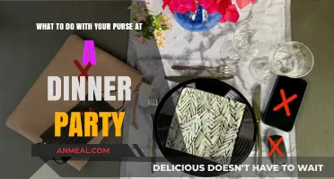 Purse Etiquette: Smart Tips for Handling Your Bag at Dinner Parties