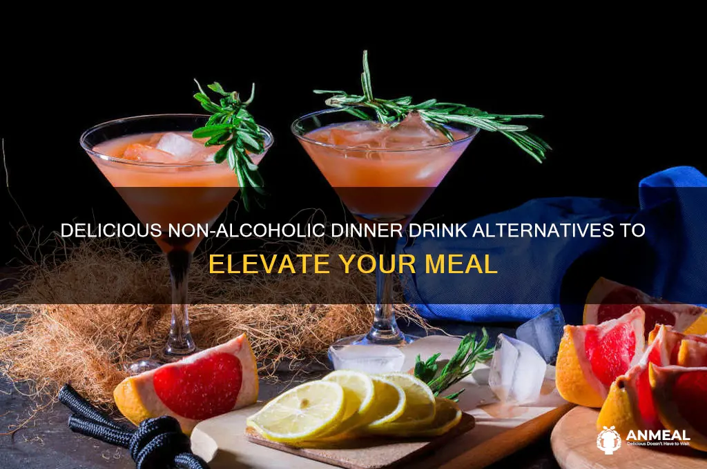 what to drink at dinner instead of alcohol
