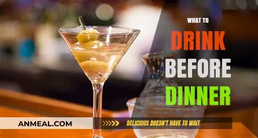 Pre-Dinner Drinks: Best Beverages to Enjoy Before Your Meal