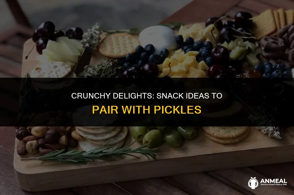 what to eat with pickles for a snack