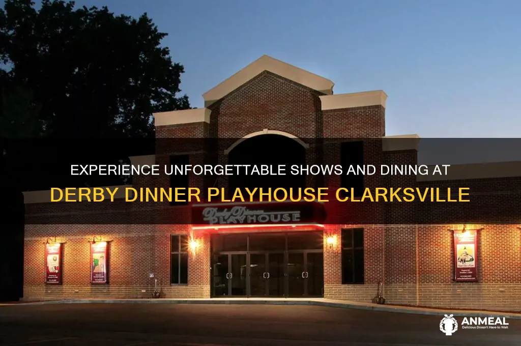 what to expect at derby dinner playhouse in clarksville indiana