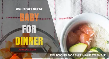 Nutritious and Delicious Dinner Ideas for Your One-Year-Old Baby